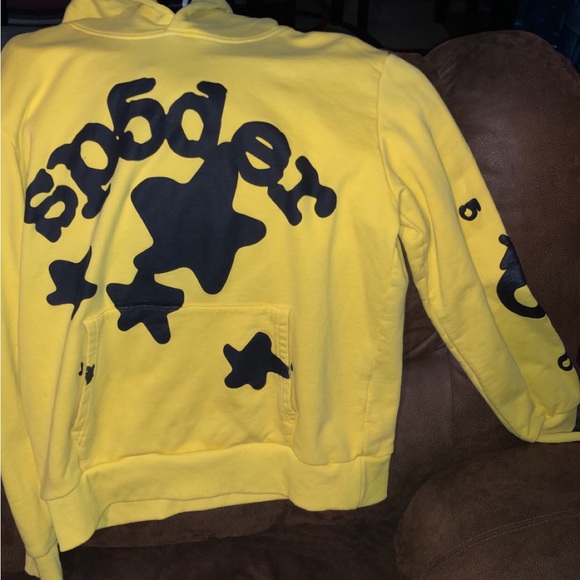 Gold spider beluga hoodie